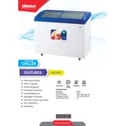 Nobel Sliding Door Freezer 258 Litres NSC395