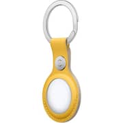 Apple AirTag Leather Key Ring Meyer Lemon