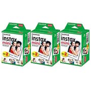 فيلم فوجي فيلم Instax Mini Instant Film - 60 ورقة (3 عبوات من 20 ورقة فيلم)