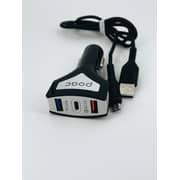 Poac Pc-150 7a 3port Speed Micro Usb Car Charger