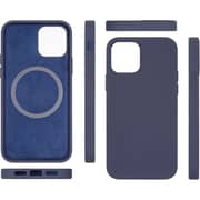 Protect Magsafe Silicon Case Blue iPhone 12 Pro