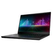 لابتوب ريزر بليد 15 للألعاب معالج كور i7-10750H بسرعة 2.60 جيجاهرتز 16 جيجابايت 256 جيجابايت مساحة محرك أقراص SSD ويندوز 10 شاشة 15.6 بوصة دقة كاملة الوضوح لون أسود بطاقة رسوميات إنفيديا جي فورس GTX 1660Ti
