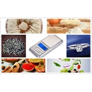 Lavish Digital Pocket Scales Gram Food Scale Capacity 500g Kitchen Portable Scale Small Mini Cooking Scale