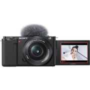 Sony Alpha ZV-E10 APS-C Mirrorless Interchangeable-lens vlog Camera - ILCEZV-E10LB With 16-50mm Lens