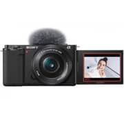 Sony Alpha ZV-E10 APS-C Mirrorless Interchangeable-lens vlog Camera - ILCEZV-E10LB With 16-50mm Lens