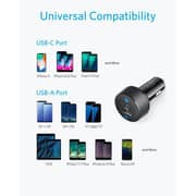 Anker PowerDrive Car Charger With USB To Lightning Cable 0.9m Black
