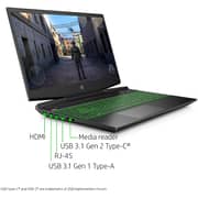 HP Pavilion 15-dk1056 Gaming Laptop Core i5-10300H 2.50GHz 16GB 1TB SSD Win10 15.6inch FHD Black English Keyboard 4GB Nvidia GeForce GTX 1650