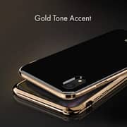 Spigen La Manon Etui Designed For Iphone Xr Cover/case - Gold Black