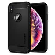 Spigen Rugged Armor Designed For Iphone X Case And Iphone Xs Case Cover - Matte Black