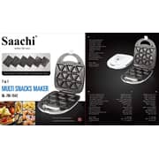 Saachi 7 In 1 Multi Snack Maker NL-7M-1542