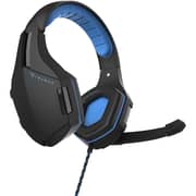 Piranha 397075 HP25 On Ear Gaming Headset Black/Blue