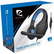 Piranha 397075 HP25 On Ear Gaming Headset Black/Blue