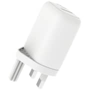 Trands Dual Port Wall Charger Woth Lightning To USB Type-C Cable 1m White