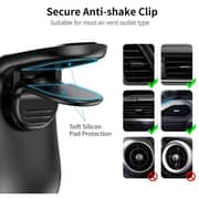 Trands Magnetic Car Phone Holder Black