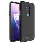Tudia Merge Designed For Oneplus 7t Pro Case / Cover Dual Layer With Extreme Protection - Matte Black