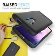 Tudia Merge Designed For Oneplus 7t Pro Case / Cover Dual Layer With Extreme Protection - Matte Black