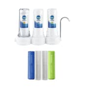 Tank Power 3-stage Water Filter with 6 month cartridges