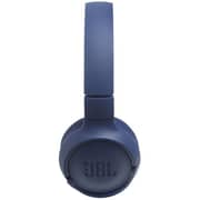 JBL Tune 500 Wired Pure Bass On Ear Headphones - Blue