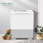 Hisense Twin Tub Washing Machine, 7 Kg, XPB80-5001