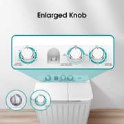 Hisense Twin Tub Washing Machine, 7 Kg, XPB80-5001