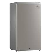 evvoli 90 Liters Mini Fridge Single Door / Mechanical Control / Recessed Handle / Adjustable Legs / Defrost Type - EVRFM-90LS