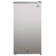 evvoli 90 Liters Mini Fridge Single Door / Mechanical Control / Recessed Handle / Adjustable Legs / Defrost Type - EVRFM-90LS