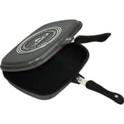 Sonex Die Cast Aluminum Non Stick Double Grill Pan 1pc