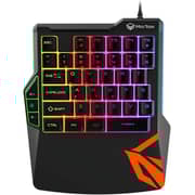 Meetion One-Hand Gaming Keyboard Black