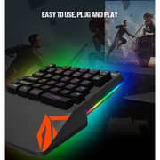 Meetion One-Hand Gaming Keyboard Black