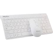 Meetion Wireless Keyboard and Mouse Combo White