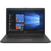 HP (2019) Laptop - 10th Gen / Intel Core i3-1005G1 / 14inch HD / 1TB HDD / 4GB RAM / Shared Intel UHD 620 Graphics / Windows 10 Pro / English & Arabic Keyboard / Black / Middle East Version - [240 G7]