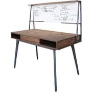 Mahmayi Ultimate Ct 3610 Modern Computer Study Desk With Open Shelves | Writing Table Computer Desk | Laptop Desks With Storage Space | Wooden Desk Table | Workstation With Storage - Brown