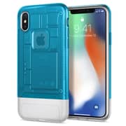 Spigen Classic C1 Designed For Iphone X Cover/case - Blueberry (blue) 10th Anniversary Limited Edition