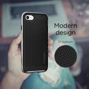 Spigen Neo Hybrid 2 Designed For Iphone 8 Plus / 7 Plus Cover/case - Satin Silver