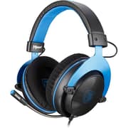 Sades SA-723 Mpower Wired On Ear Gaming Headset Black/Blue