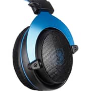 Sades SA-723 Mpower Wired On Ear Gaming Headset Black/Blue