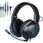 Sades SA-717 Fpower Wired On Ear Gaming Headset Black
