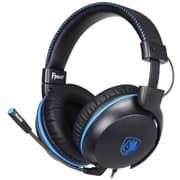 Sades SA-717 Fpower Wired On Ear Gaming Headset Black
