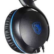 Sades SA-717 Fpower Wired On Ear Gaming Headset Black