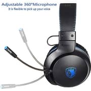 Sades SA-717 Fpower Wired On Ear Gaming Headset Black