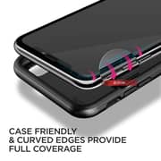 Vrs Design Apple Iphone Xs Max First Glass Premium 3d Full Cover Screen Protector - Curved Edge Tempered Glass