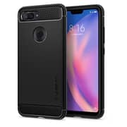 Spigen Rugged Armor Designed For Xiaomi Mi 8 Lite Case Cover - Black