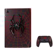 Switch PS5 Spider Man Design Gaming Console Disc Version with Single Controller 825GB Black