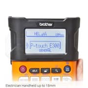 Brother Pt-e300vp Industrial Label Printer English & Arabic