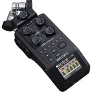 Zoom H6 All Black 6-input / 6-track Portable Handy Recorder With Single Mic Capsule (black)