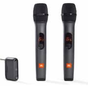JBL Plug & Play Wireless Microphone Set, Black