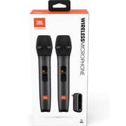 JBL Plug & Play Wireless Microphone Set, Black