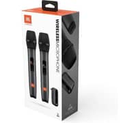 JBL Plug & Play Wireless Microphone Set, Black