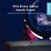 Lenovo HU85 Wired On-Ear Gaming Headset Black