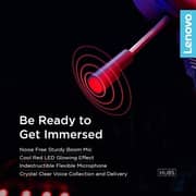 Lenovo HU85 Wired On-Ear Gaming Headset Black